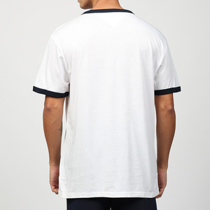 Nueva Camiseta de Moda para Hombre, Casual, de Manga Corta, Cuello Redondo, Lisa, con Logotipo Personalizado en la Parte Delantera, Talla Grande, Transpirable, Ajustada, 100% Algodón, de Secado Rápido - Product Image 5