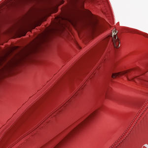 Portable léger en Nylon mode sac cosmétique poignée souple pliable organisateur fermeture à glissière résistant à l'eau grande capacité - Product Image 5