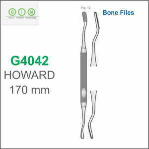 Lima para Hueso Tipo Miller de 175 mm, Instrumento Quirúrgico para Osteotomía, Certificado CE ISO, Herramienta para Cirugía Ósea - Product Image 3
