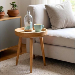 Mesa de centro esmaltada de madera de diseño de alta calidad, muebles de sala de estar de calidad perfecta con elegante tapa de madera Fabricante por FWE - Product Image 5