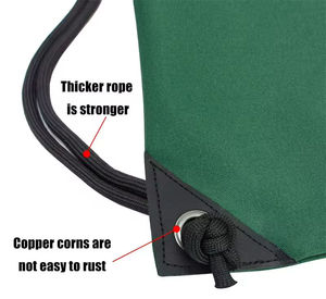 Mochila Deportiva con Cordón y Cierre Frontal, Resistente, 210D, Personalizada con Marca OEM 2026 - Product Image 4