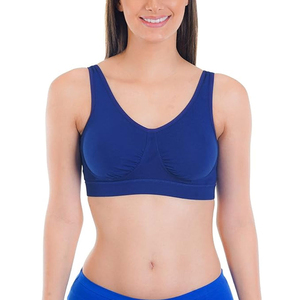 Premium Quality Women's Fitness Sports Bra Custom Color Front Customized 100% Cotton Breathable Quick Dry Medium Support New - Product Image 4