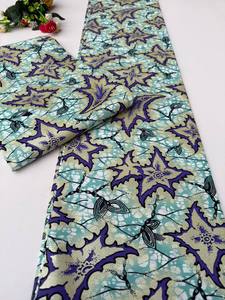 Tissu en Coton 100% Imprimé Wax Africain Nigérian en Gros, Motif Vibrant pour Vêtements de Mode, Afrique du Sud - Product Image 3