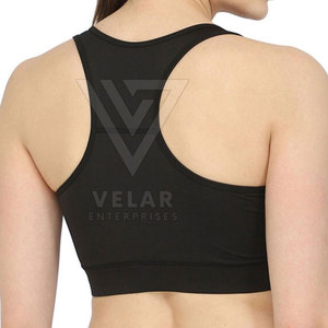 Nuevo Sujetador Deportivo Ecológico para Mujer Hecho en Pakistán, con Logotipo Frontal, Transpirable, de Secado Rápido, Ropa Deportiva de Alta Calidad, Último Diseño - Product Image 4