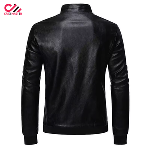 Chaqueta de Cuero para Hombre a Precio Económico, la Más Vendida, con el Último Estilo y Nueva Llegada, Chaqueta de Cuero para Hombre al Por Mayor - Product Image 4