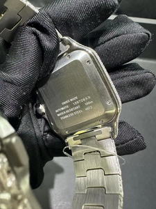 นาฬิกาโมอิสซาไนต์แบบฝังเพชรเต็มเรือนสำหรับผู้ชาย หน้าปัดเพชร VVS ระบบควอตซ์อัตโนมัติ สไตล์ฮิปฮอป - Product Image 2