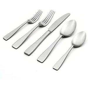 Couverts élégants en acier inoxydable, triangle en métal plaqué argent pour événement de mariage, ensemble de couverts ronds - Product Image 3