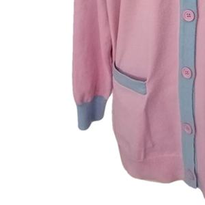 Custom Printed Women's <b>Cardigan</b> Casual Winter Wear Button French Terry Sweater Sorority & Fraternity for Spring - Product Image 5