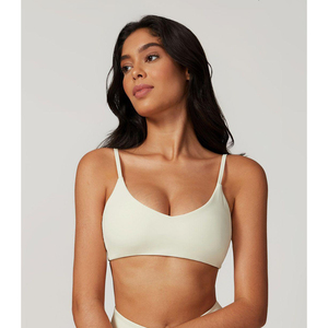 Best Quality Daisy Zoe Sports <b>Bra</b> 4 Way Stretch <b>Thin</b> <b>Straps</b> Breathable Quick Dry And High Impact Women's Gym Fitness Sports <b>Bra</b> - Product Image 1