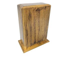 Handmade <b>Wooden</b> <b>Urns</b> <b>for</b> Human <b>Ashes</b> Adult Large - <b>Wooden</b> Box Funeral Cremation <b>Urns</b> <b>for</b> <b>Ashes</b> (11 x 7 x 3.5 Inches Teak Black) - Product Image 1