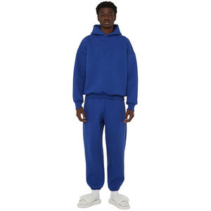 Ensemble de survêtement en polaire polyester pour femme, logo personnalisé, design de créateur, deux pièces, survêtement de luxe pour femme à prix de gros - Product Image 1