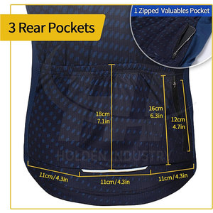 Maillot de Ciclismo de Secado Rápido, Diseño Flexible, para Entrenamientos - Product Image 5