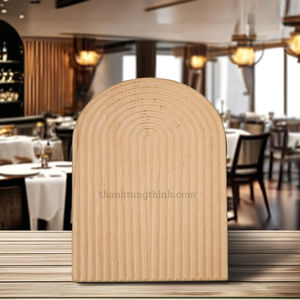 Plateau de service en bois écologique le plus vendu fait à la main au Vietnam pour la décoration de cuisine de restaurant directement source durable - Product Image 3
