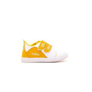 รองเท้าบูทลำลองผ้าแคนวาสสำหรับทารก, KD7364ทันสมัยสีเหลือง - Product Image 2