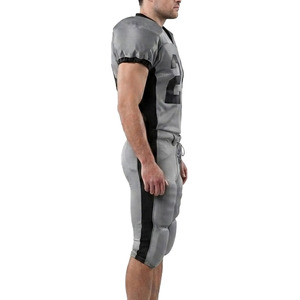 Ensemble de vêtements de sport personnalisés pour le football américain, pantalon et maillot, pour l'entraînement en équipe, la compétition, fabricant en gros, vêtements de performance pour les joueurs - Product Image 5