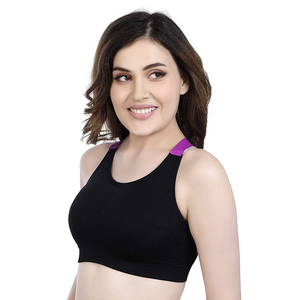 Nouveau soutien-gorge de sport pour femmes de haute qualité, uni, confortable, service OEM, soutien-gorge de sport respirant de haute qualité à vendre, personnalisable - Product Image 5