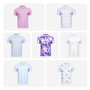 Polo de Verano para Hombre, Nuevo, Casual, de Negocios, Transpirable, con Malla Bordada, Manga Corta, Cuello Solapa, Tejido Transpirable - Product Image 3