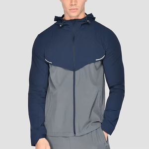 Low MOQ Custom Logo Waterproof Lightweight <b>Wind</b> <b>Breaker</b> Men Tracksuits Outdoor Windbreaker Tracksuit Set Men - Product Image 4