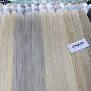 Factory Price 100g Bulk <b>Russian</b> Hair Extensions Vietnamese Raw Human Hair in All Colors Shipping Fast - Product Image 2
