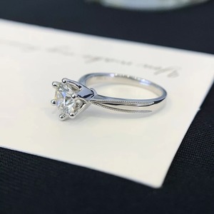 High Quality 925 Sterling Silver <b>Diamond</b> <b>Ring</b> for Party Wear and Fashion Jewelry Available for Competitive Price from India - Product Image 3