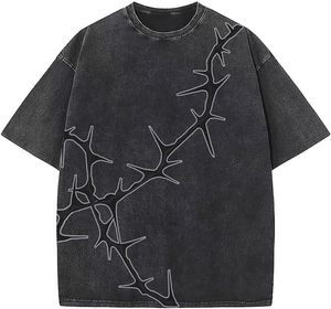 เสื้อยืดสตรีทแวร์วินเทจทรงปกติสำหรับผู้ชาย ผ้าไหม/ผ้าฝ้าย ระบายอากาศ แห้งเร็ว DELWARE INDUSTRIES 2026 - Product Image 3