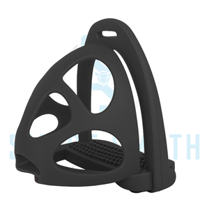 Étriers d'équitation de sécurité haut de gamme avec cage de pied fermée, en fer, pour l'entraînement en stalle et la pratique à l'extérieur - Product Image 4