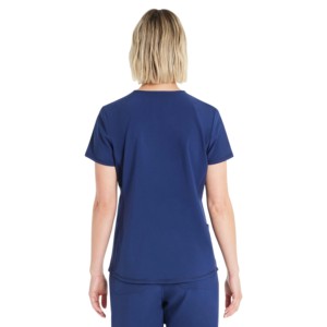 Uniformes Médicos para Mujer en Oferta, Uniformes de Enfermería, Denim Sólido Bordado, Talla Grande, 100% Algodón Transpirable para Hospital - Product Image 4
