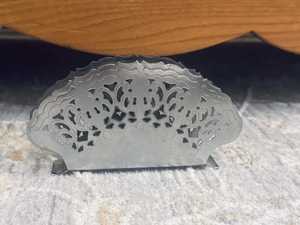 ที่ใส่ผ้าเช็ดปากชุบเงินสไตล์วินเทจจากอิตาลี |   วีเอ็ม ฟิลิกรี เดคอร์ - Product Image 2