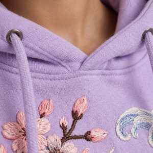 Modern <b>women</b> embroidery <b>hoodie</b> offering <b>soft</b> texture cozy warmth elegant embroidery and flexible comfort for everyday - Product Image 6