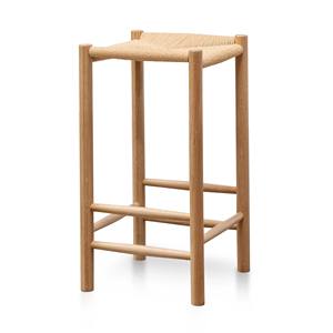 Custom Teak Wood Bar Chair Solid Wooden Bar <b>Stool</b> Comfortable <b>Seat</b> for Cafe Restaurant Kitchen Bar Furniture Manufacturer - Product Image 1