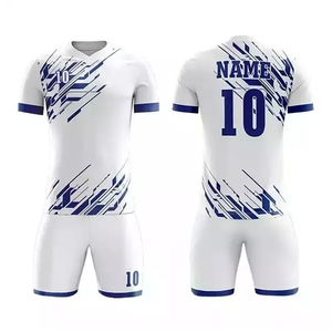New Arrival Factory Rate Professional Quality Soccer Uniform New Design Breathable Sustainable Soccer Uniform Set - Product Image 1