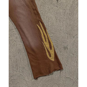 Ensembles personnalisés de survêtements pour hommes avec pantalons de jogging et sweats à capuche, effet délavé à l'acide, sérigraphie et coupe empilée - Product Image 6