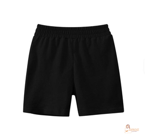 Shorts personnalisés décontractés 100 % coton imprimé respirant grande taille pour enfants, écoresponsables, à fermeture éclair, séchage rapide - Product Image 2