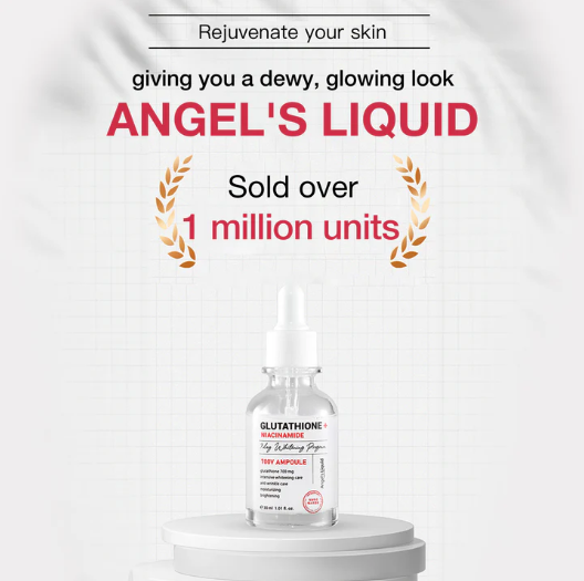 angels liquid glutathione niacinamide Collagen 700V 30ml Ampoule Brightening Whitening Hydrating Pore Care 100D S&W Miracle White Glutathione Injection Package:Complete Set The gel formulation absorbs
