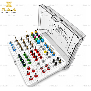 R.A.A.INTERNATIONAL RAA-108 56-Piece Gold Black Coated <b>Drill</b> <b>Guide</b> Screw Positioning Tool Kit Dental Implant Class I CE Made - Product Image 6