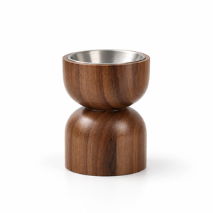 Quemador de Incienso Moderno de Madera con Inserto de Acero Inoxidable, Porta Incienso Árabe Oud, 100% Natural y Ecológico para Aromaterapia - Product Image 3