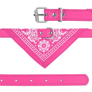 Collare Regolabile in Pelle per Animali Domestici con Bandana a Triangolo Personalizzabile – Accessorio Confortevole per il Tuo Amico Peloso - Product Image 6