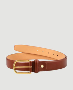 Nouvelle Ceinture Habillée Homme en Cuir Véritable de Haute Qualité 2026, Logo Personnalisé OEM, Ceintures Élégantes pour Jeans, Boucle Ardillon en Alliage, Couleur Personnalisée - Product Image 1