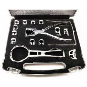 Dental Rubber Dam Isolation Kit Complete Set with Rubber Dam <b>Frame</b> Punch <b>Clamp</b> Forceps Assorted <b>Clamps</b> Tweezers and Essential - Product Image 2