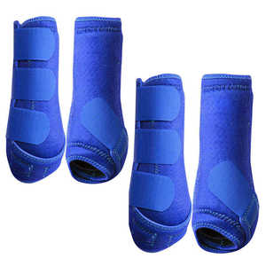 Bottes de protection pour les jambes de cheval, équipement vétérinaire, protections tendineuses en néoprène, fournitures équestres, soins du cheval - Product Image 6