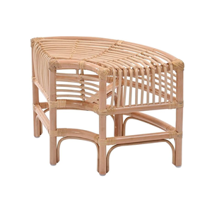 Handmade Natural Rattan <b>Stools</b> Step <b>Stool</b> for Living Room Bedroom Entryway Wholesale from Vietnam - Product Image 1