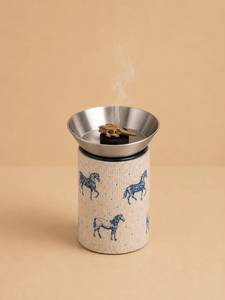 Quemador de incienso de acero inoxidable con diseño de mezquita azul, soporte aromático para incienso chino, uso durante todas las estaciones - Product Image 3