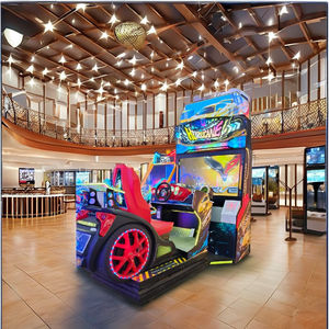 Simulador de carreras de autos HGR, operado con monedas, de 55 pulgadas, para 1 jugador, para niños, gran éxito de ventas. - Product Image 4