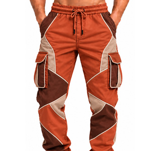 <b>Mens</b> <b>Cargo</b> <b>Joggers</b> 100 Percent Cotton Casual Outdoor Pants Custom Utility Trousers Wholesale Clothing Manufacturer Supplier OEM - Product Image 4