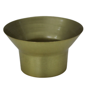 Support votif rond en fer métallique, couleur noir mat, pour décoration intérieure, élégant, avec des nervures en forme ronde, personnalisé à la main - Product Image 6