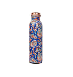 <b>Copper</b> <b>Water</b> <b>Bottle</b> Workout Customized Latest Pieces <b>copper</b> <b>Water</b> <b>bottle</b> Kitchenware Fruits Juice Enamel Printed <b>Copper</b> <b>Bottle</b> - Product Image 1