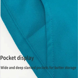 Uniformes Médicos de Mezclilla Más Vendidos, Uniformes de Enfermería, Conjuntos de Uniformes para Clínica, Blusas de Manga Corta y Pantalones Unisex de Alta Calidad - Product Image 3