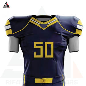 Uniforme de football américain personnalisable de haute qualité, design très populaire, séchage rapide, grande taille, OEM, sur mesure - Product Image 6