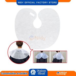 Nidy Unisex Disposable Waterproof PP Material <b>Apron</b> (VLCR Type) Square Knot Design Lightweight Kids Hygiene Protection Bathing - Product Image 6