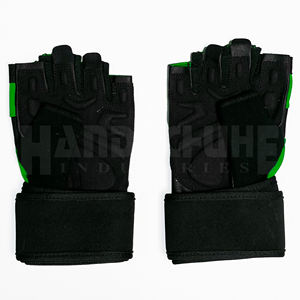 Gants d'entraînement élégants pour le fitness, accessoires de sport, gants de musculation à demi-doigts avec sangle de poignet réglable - Product Image 3